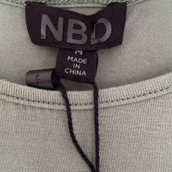 NBD Corinna Bodysuit in Sage, NWT, Size Medium - Picture 5 of 14